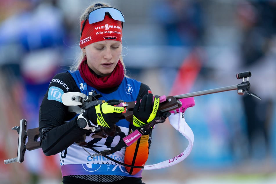 Bei Julia Tannheimer (19) stand ein Einsatz in Antholz noch auf der Kippe, jetzt ist klar, dass sie nicht an den Start gehen kann.