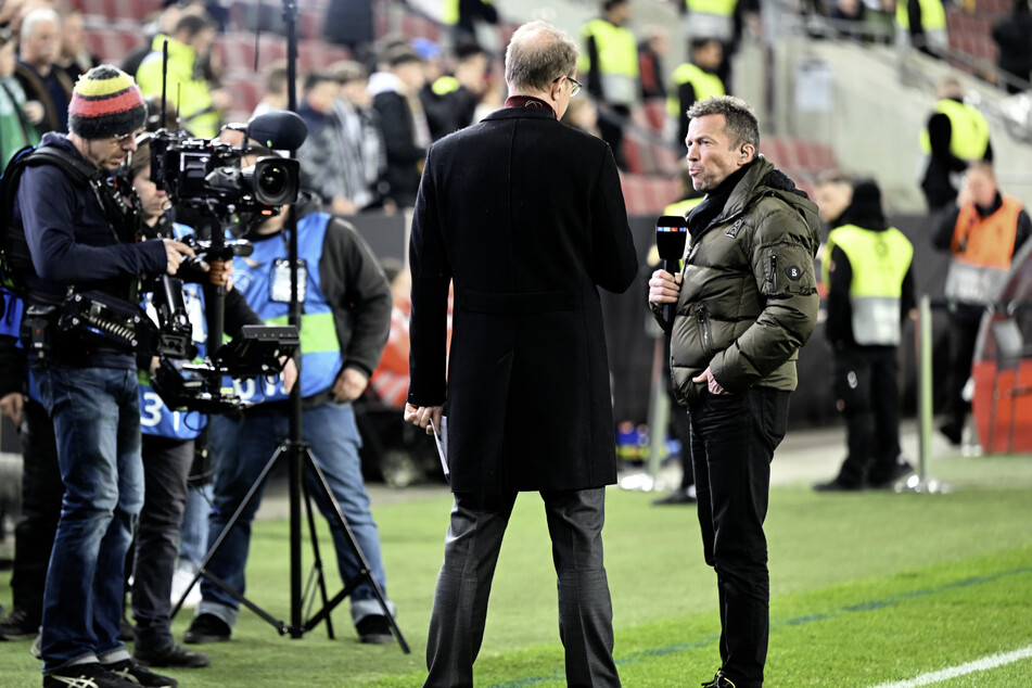 Florian König (55, links) und Fußball-Experte und Ex-Weltmeister Lothar Matthäus (62) sind ab 20.25 Uhr bei RTL auf Sendung.