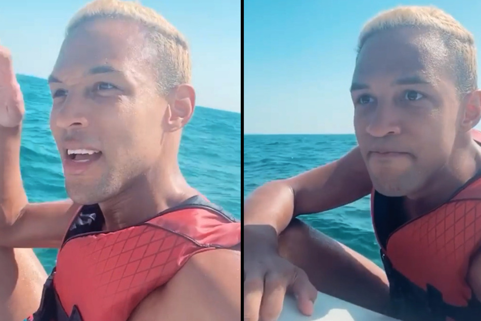 Simon Desue macht Jetski-Tour, wenig später ist der YouTuber in Seenot