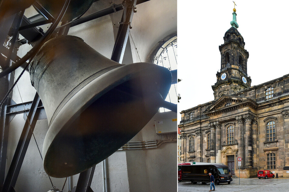 Zum Klimastreik läuteten um 5 vor 12 die Glocken der Kreuzkirche und anderer Gotteshäuser.