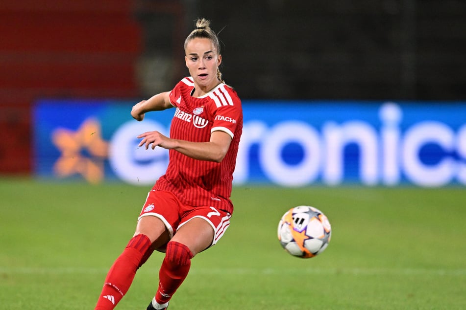 National-Kapitänin und Bayern-Star Giulia Gwinn (27) könnte verletzt ausfallen.