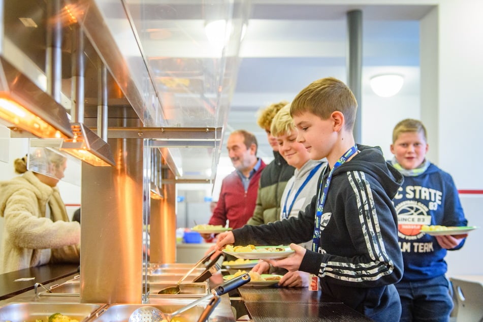 Immer weniger Kinder essen in der Schule mit.