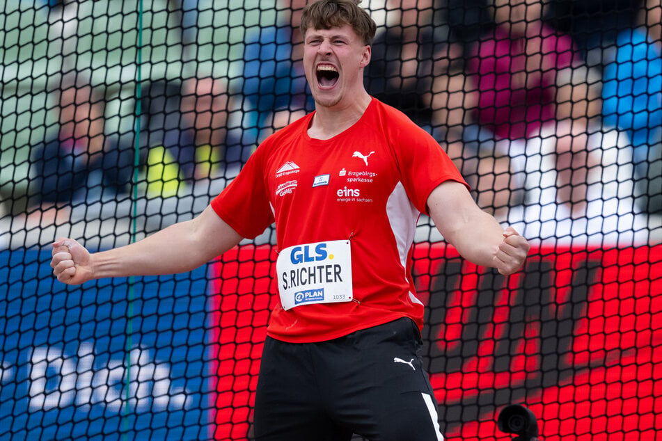 Im Vorjahr feierte Steven Richter im Heinz-Steyer-Stadion die deutsche Vize-Meisterschaft.