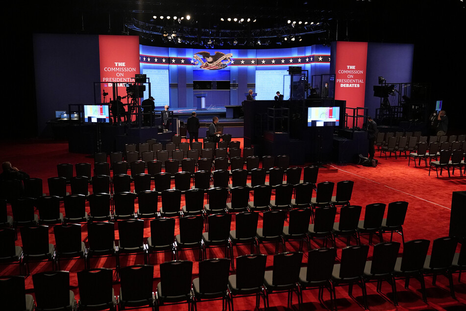 Auf dieser Bühne findet das letzte TV-Duell zwischen Trump und Biden vor den US-Wahlen am 3. November statt.