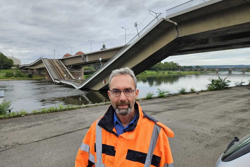 Holger Kalbe (54), Brückenexperte der Stadt Dresden.