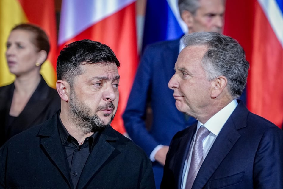 Ukraine-Präsident Wolodymyr Selenskyj und Steve Witkoff, Sondergesandter der Vereinigten Staaten. (Archivfoto)