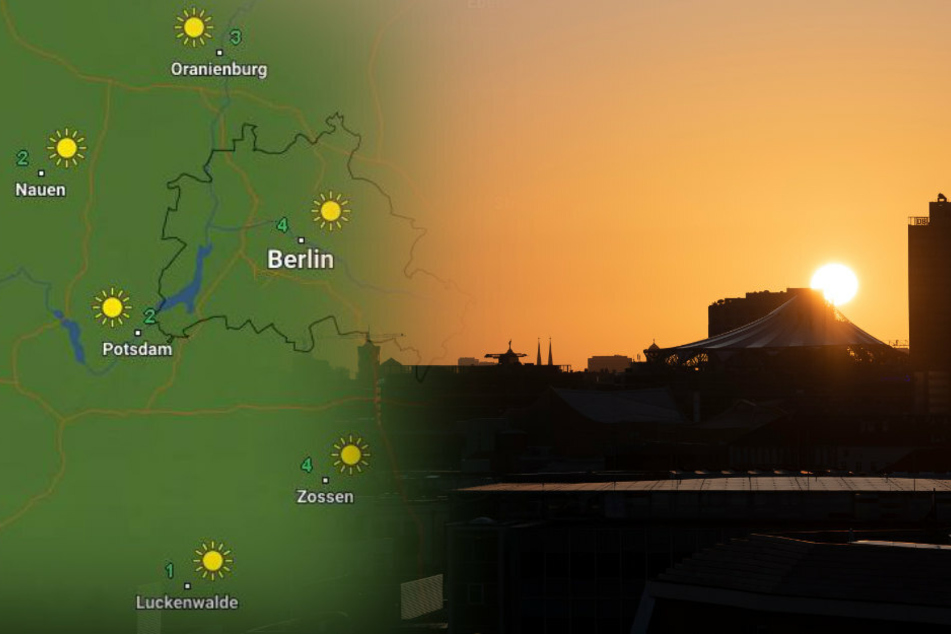 Das Wetter in Berlin und Brandenburg wird wechselhaft. (Bildmontage)