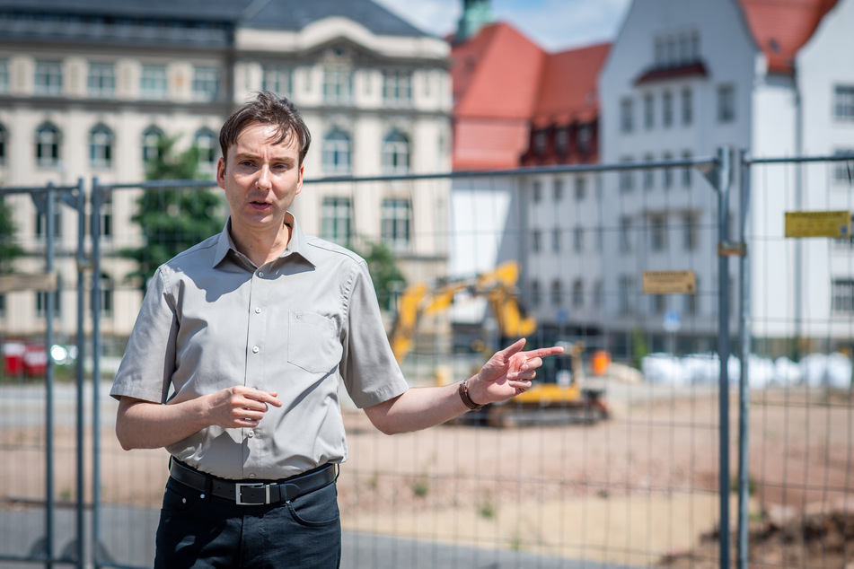 Stadthistoriker Sandro Schmalfuß (41) ist sauer, weil er vom Staatsministerium für Regionalentwicklung nicht berücksichtigt wurde.