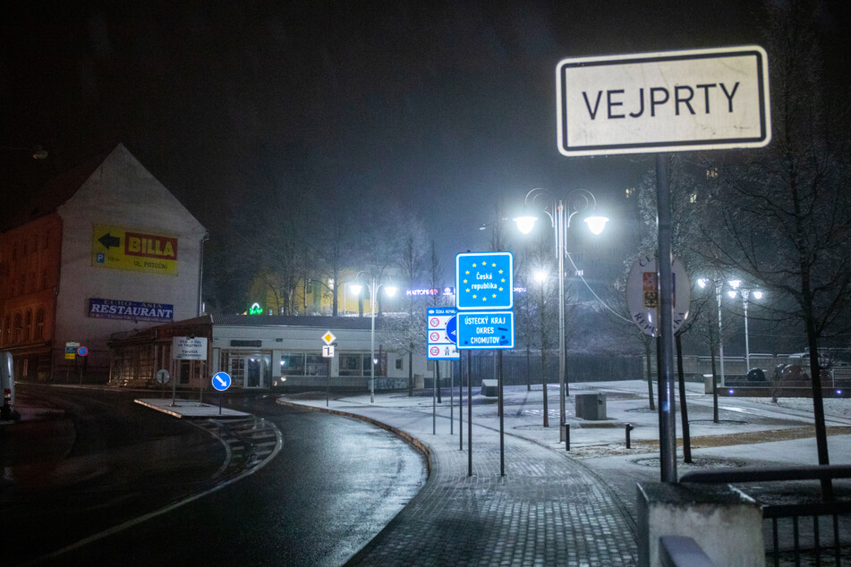 Später stellte sich heraus: Die Tat ereignete sich nahe des zwei Kilometer entfernten Vejprty (Weipert).