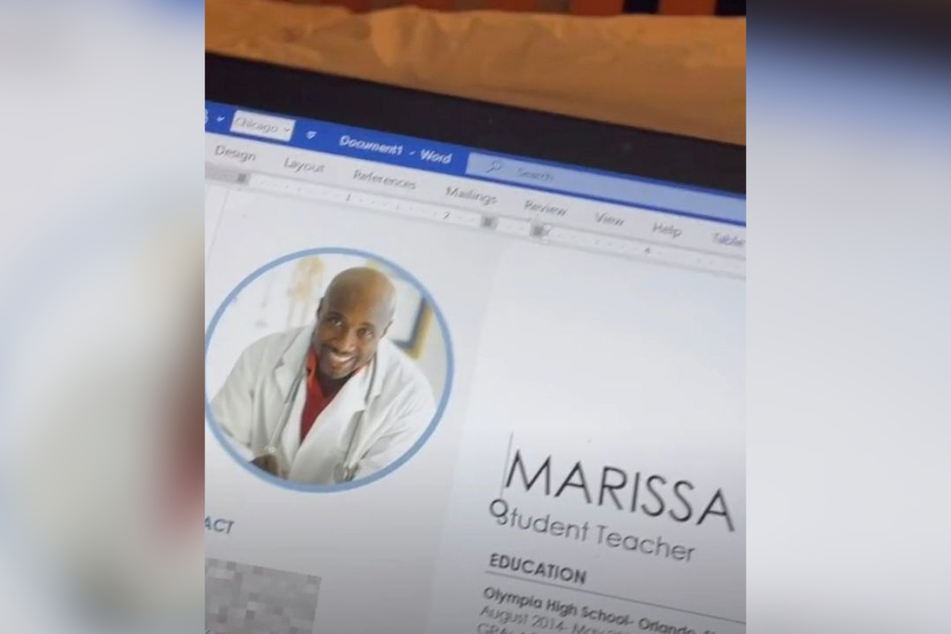 Marissa used a template to make her resume.