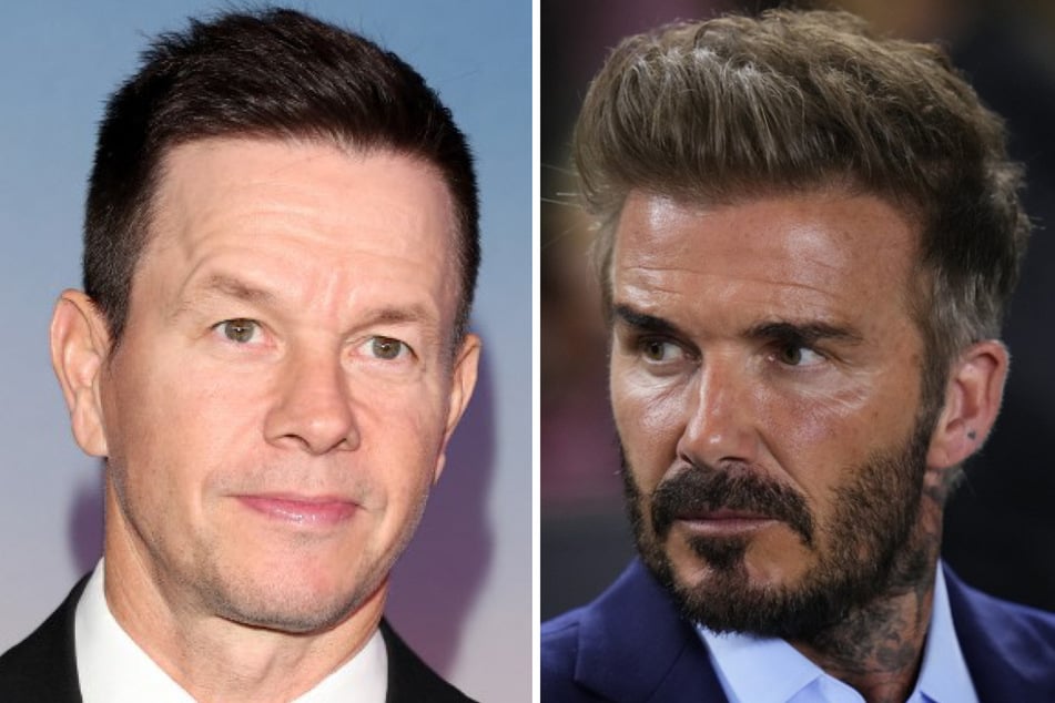 David Beckham (48, r.) zerrt seinen Freund Mark Wahlberg (52) vor Gericht.