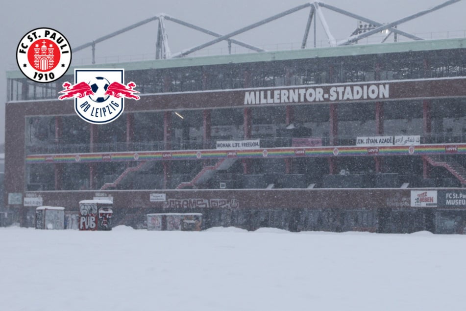 FC St. Pauli gegen RB Leipzig: Entscheidung um Spielabsage offenbar gefallen