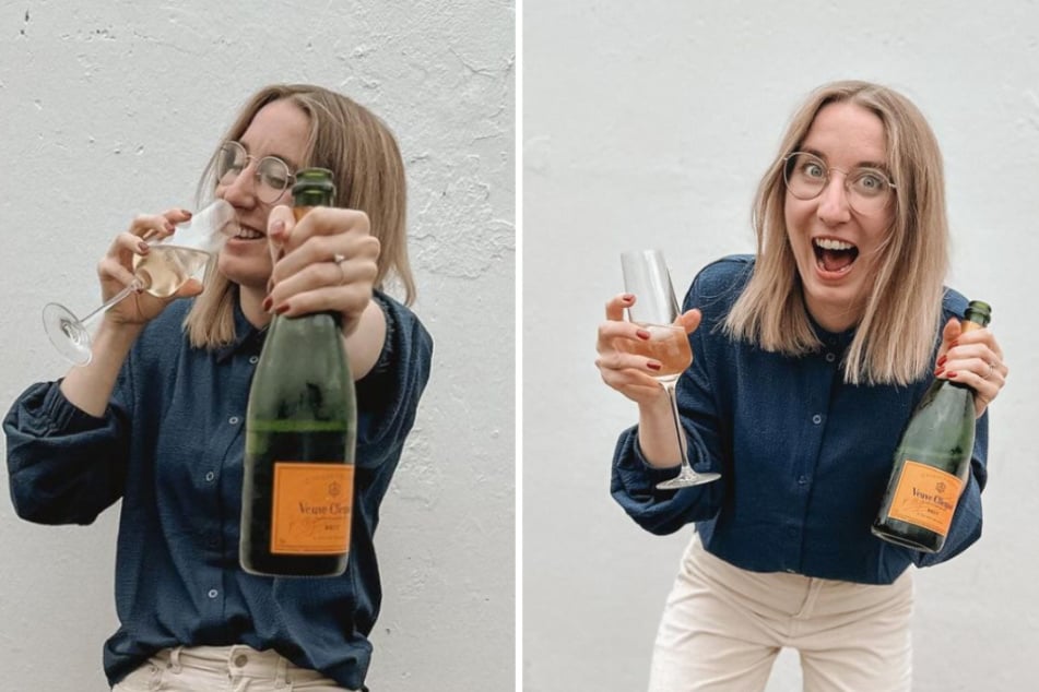 Melissa (30) von "Hochzeit auf den ersten Blick" feierte die Scheidung von Ex Philipp (36) mit einer Flasche Sekt.
