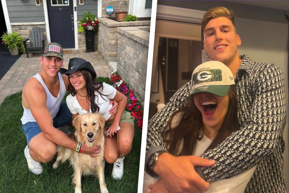 Franke Kmet und Lukas Van Ness sind schon mehrere Jahre ein Paar.