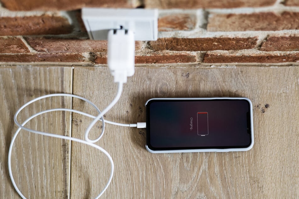 Perhaps it's best to charge cell phones during the day and within sight! (stock image)