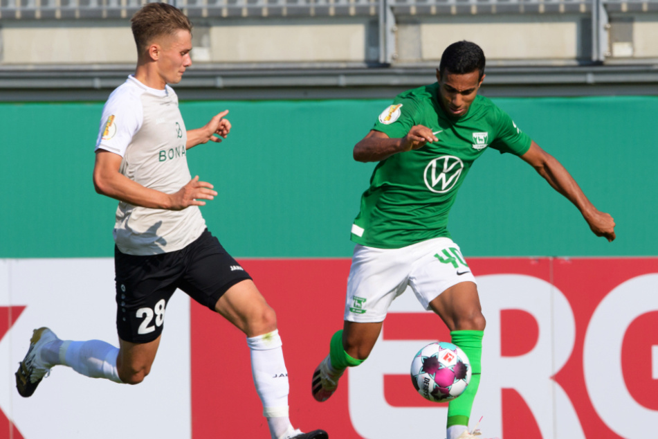 Im DFB-Pokal gegen den FSV Union Fürstenwalde lief es beim VfL Wolfsburg noch nicht rund.