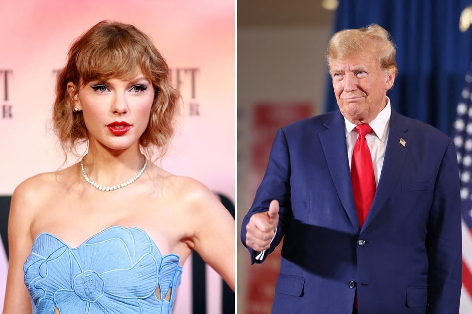 Trump taunts Taylor Swift with knockoff Eras Tour shirts: "Look what you made him do!"