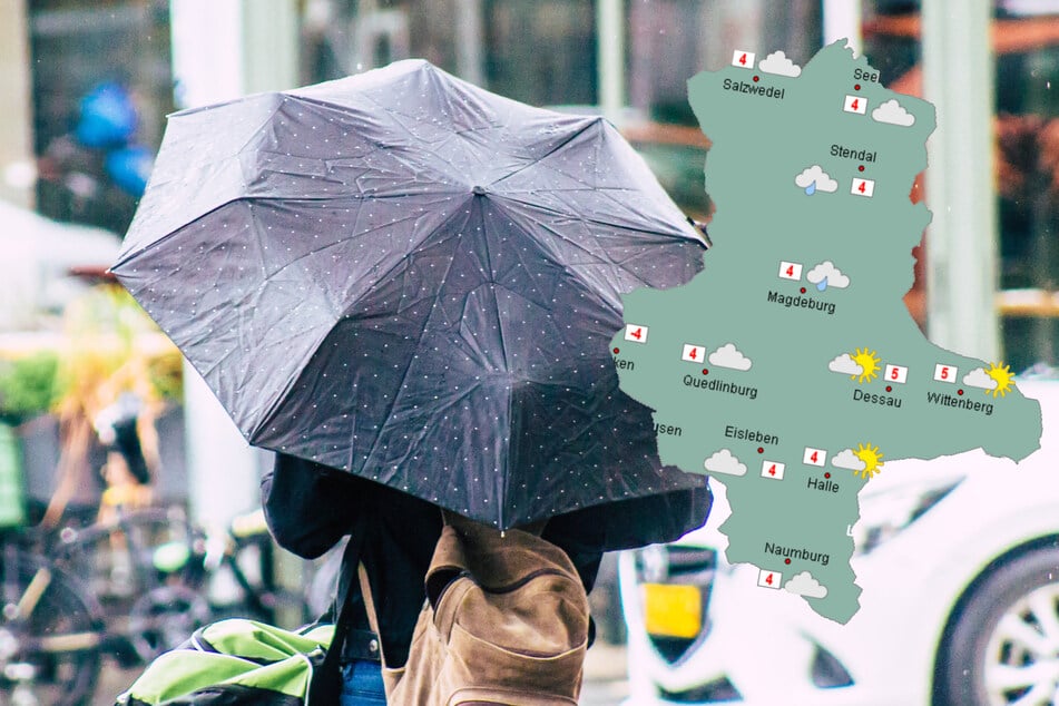 Der Regenschirm wird zum ständigen Begleiter in Sachsen-Anhalt. Das Wochenende steht mit viel Regen vor der Tür. (Symbolbild)