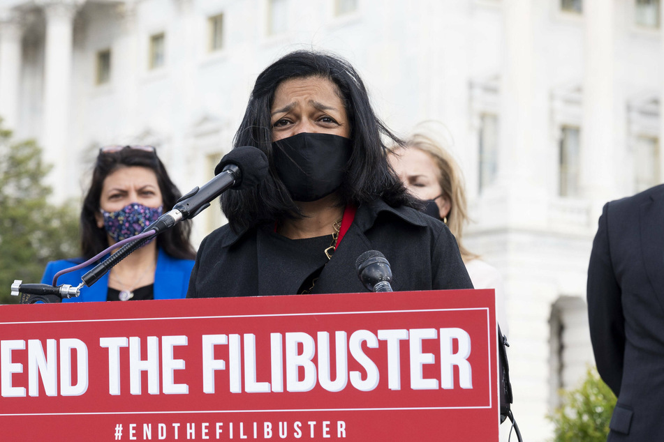 The Congressional Progressive Caucus, led by Rep. Pramila Jayapal, is demanding an end to the Senate filibuster.