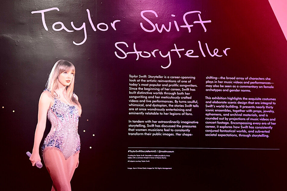 Taylor Swift: Storyteller is now open at the Museum of Arts and Design in New York City.