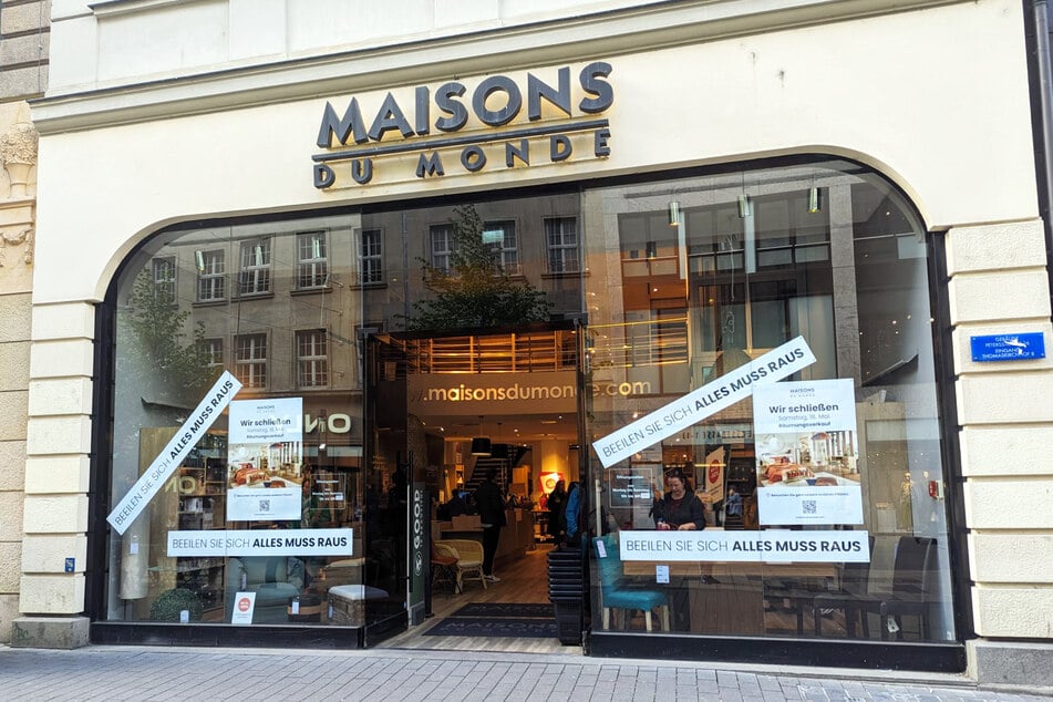 Bald gibt es "Maisons du Monde" nicht mehr in der Leipziger Innenstadt.