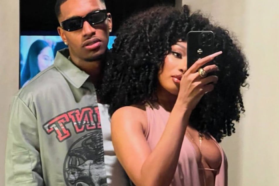 Savage! Megan Thee Stallion's alleged new boo, Torrey Craig (l.), has been accused of cheating on the rapper.