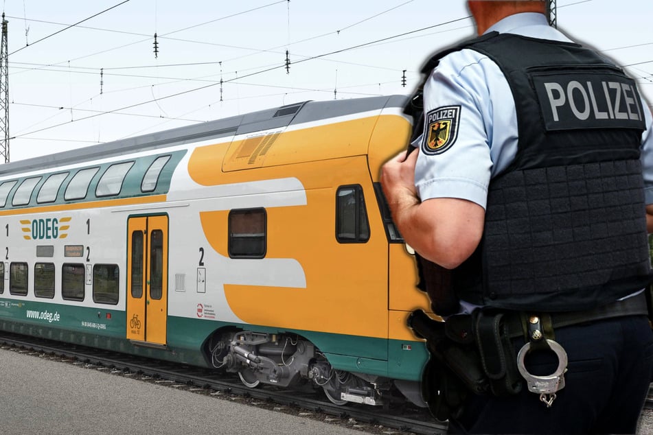 Beamte mussten an Christi Himmelfahrt zu einer Bedrohungslage in einer Regionalbahn ausrücken. (Symbolfoto)