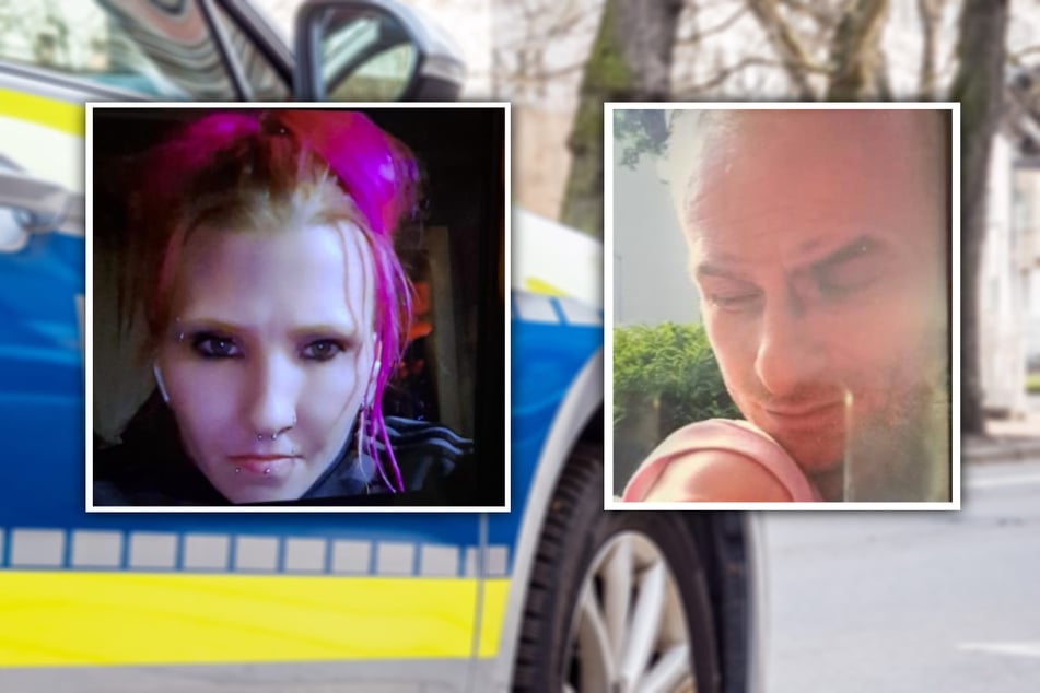 Mit diesen Fotos sucht die Polizei aktuell nach Familie M. aus Leipzig.