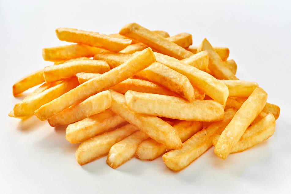 A pregnant woman from Cambridge found a disgusting surprise when she tucked into her fries.