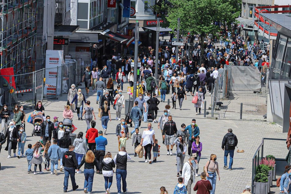Volle Straßen Wuppertal am Samstag.