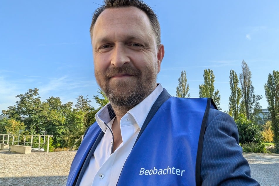 TU-Sprecher Konrad Kästner (50) verfolgte den Testlauf.