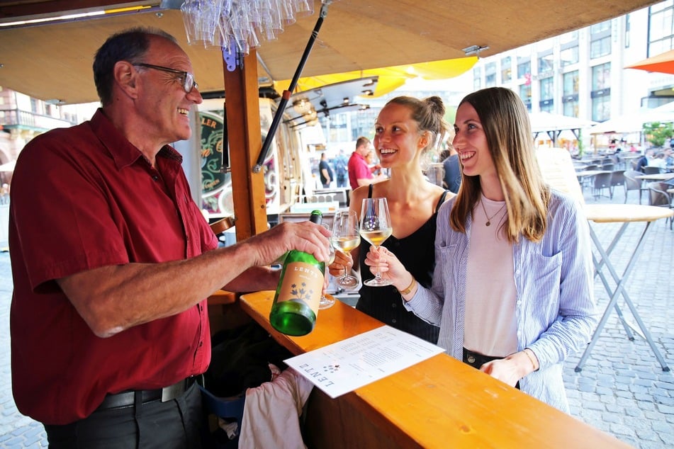 Die Winzer können Euch beim Weinfest sicher so manches über ihre Weine erzählen.