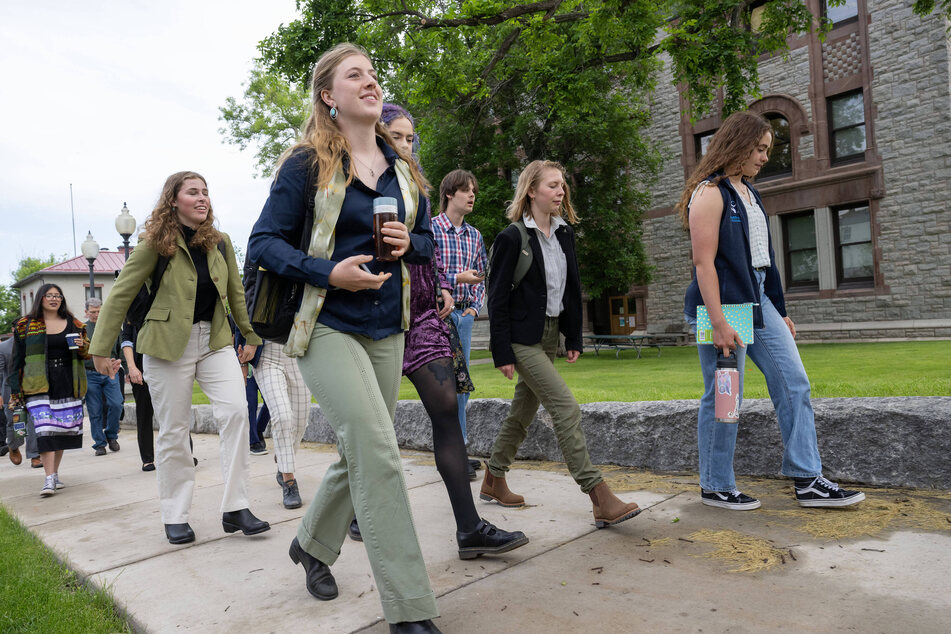 Sixteen young people in Montana are arguing that the state is robbing their future by embracing policies that contribute to climate change during a first-of-its-kind constitutional lawsuit in the United States.