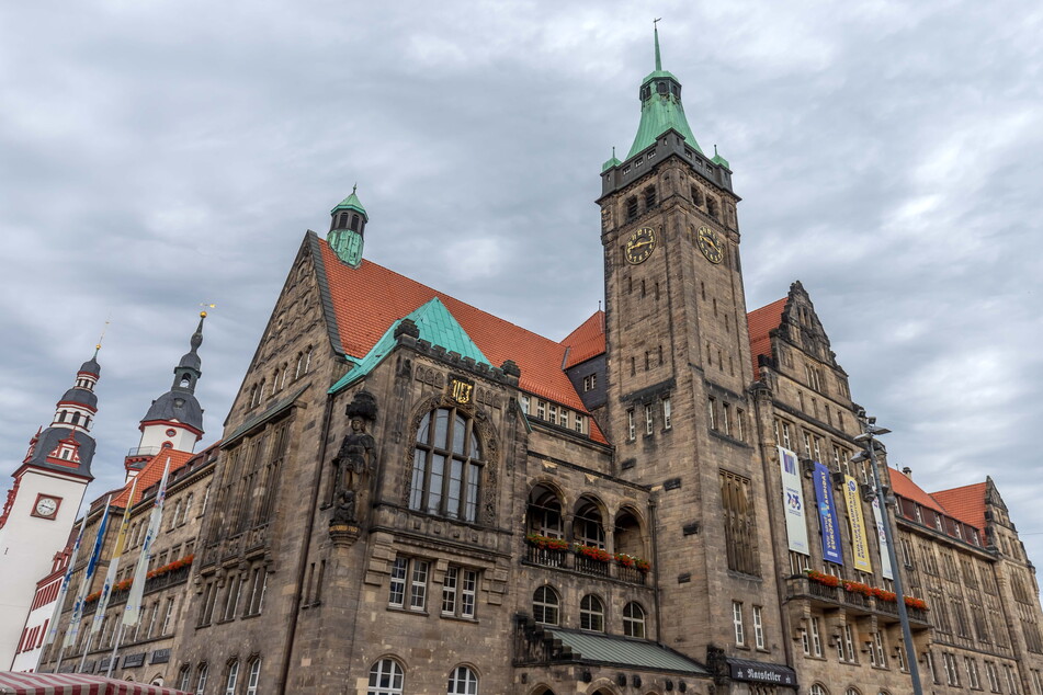 Das Rathaus in Chemnitz: Die Facebook-Seite der Stadt gefällt aktuell über 11.000 Personen