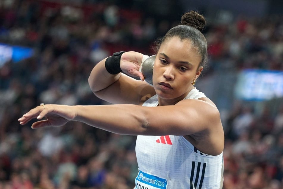 Yemisi Ogunleye (27) peilt den deutschen Rekord im Kugelstoßen an. Diesen hält mit 21,22 Metern seit 1996 nach wie vor Astrid Kumbernuss (55).