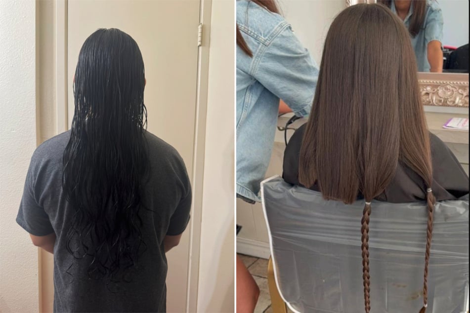Mehrere Plattform-Nutzer teilten unter dem Beitrag der 28-Jährigen unzählige Bilder ihrer eigenen Haarspende.
