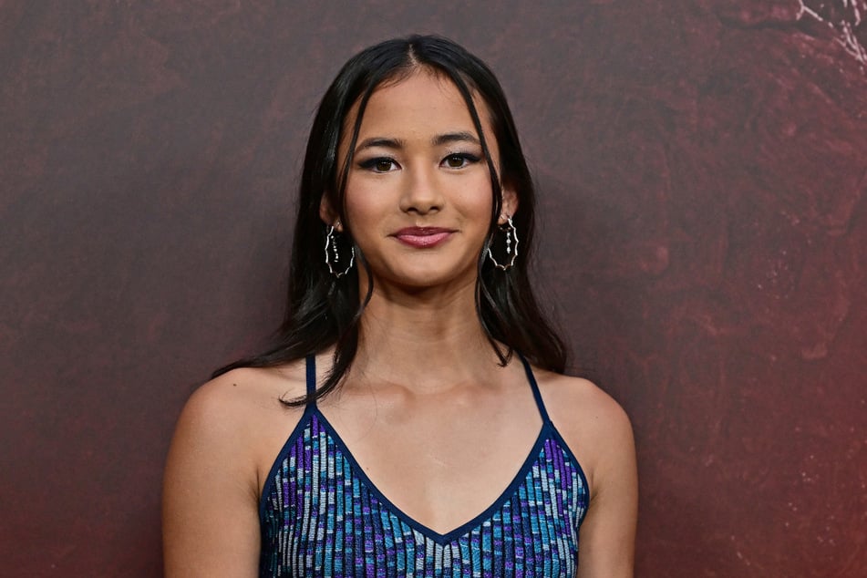 Kaylee Hottle (†18) im März 2024 bei der Premiere von "Godzilla x Kong: The New Empire" in Hollywood.