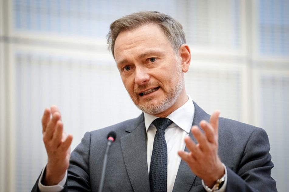 Bundesfinanzminister Christian Lindner (44, FDP).