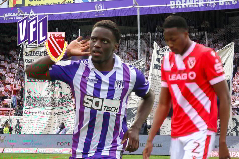 Energie-Fans mit Sieger-Banner im Spitzenspiel, doch Cottbus kann VfL-Bollwerk nicht knacken