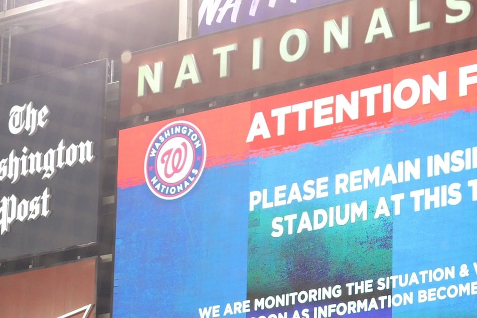 MLB: Shooting abruptly ends ballgame in DC between Nationals and Padres