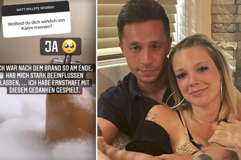Anne Wünsche (30) und ihr Freund Karim erwarten ihr erstes gemeinsames Kind. Das Feuer-Drama hätte beinah ihre Beziehung zerstört.