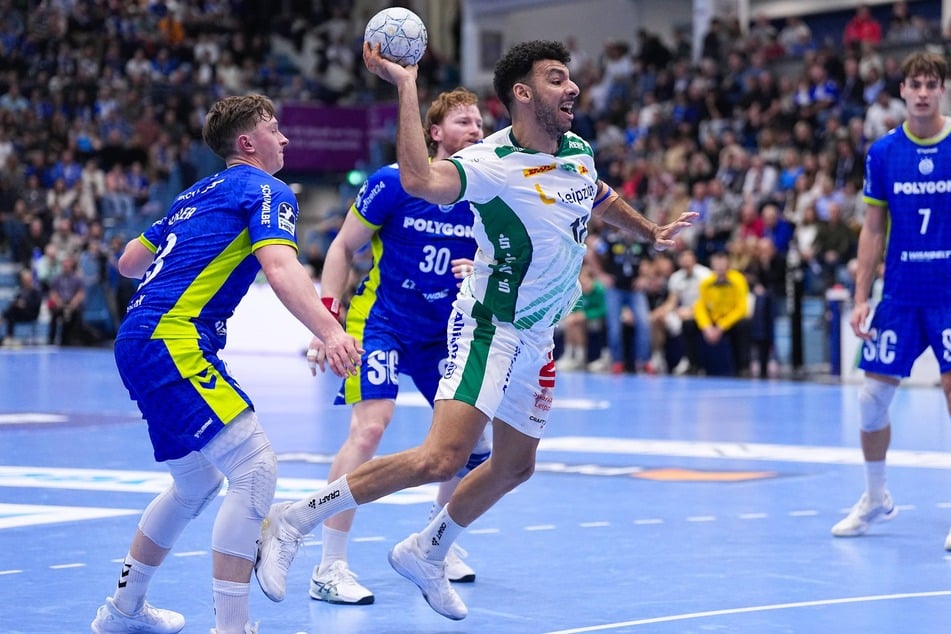 Leipzigs Ahmed Khairi spielte von Beginn an und vermochte zu überzeugen, bis er in der 59. Minute mit Rot vom Platz geschickt wurde.