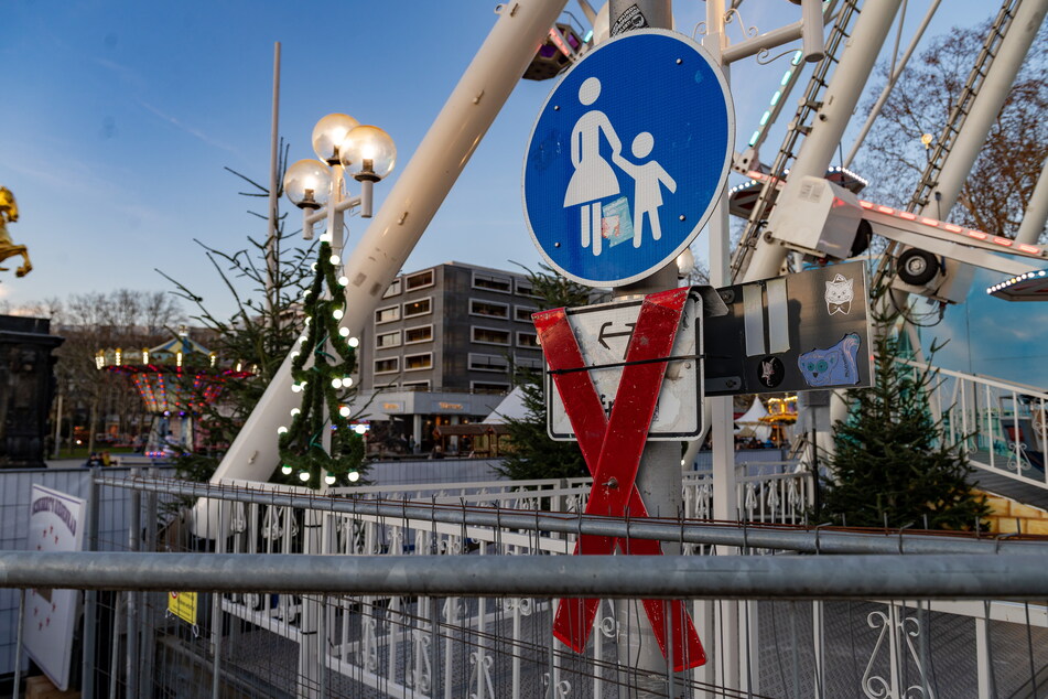 Das Radler-Verbot auf der gesamten Hauptstraße gilt vom 8. November bis 11. Januar.