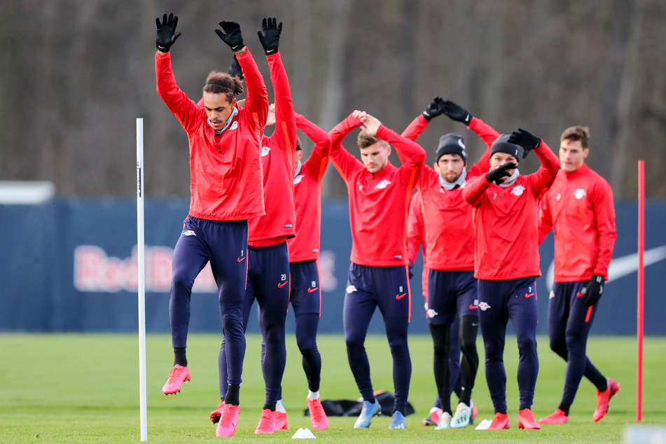 Es darf wieder trainiert werden bei den Profis von RB Leipzig.