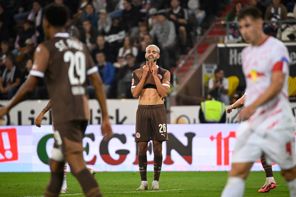 St. Pauli wurde immer wieder durch Elias Saad gefährlich, der Außenspieler blieb letztlich aber glücklos.