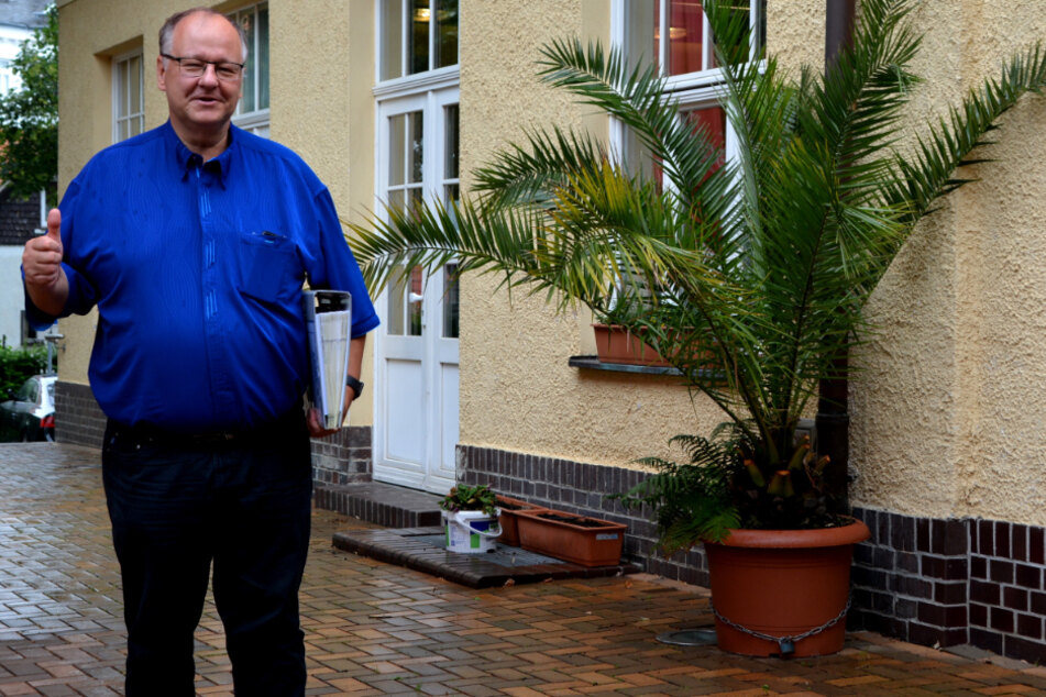 Prof. Andreas Berkner freut sich über die Pläne für die Wasserverbindungen.