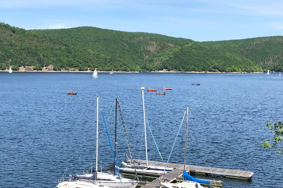 Das Unglück ereignete sich im Rursee.