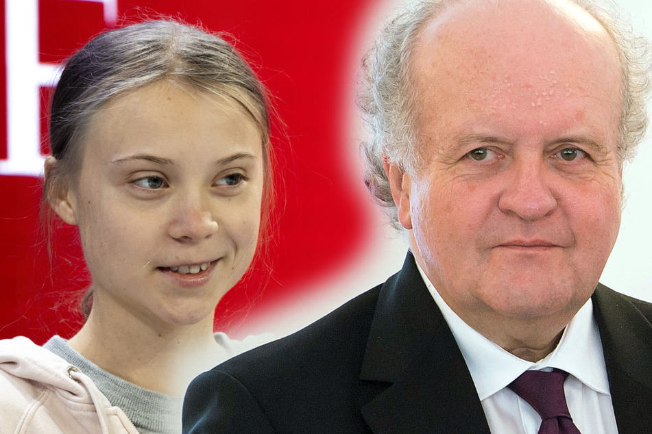 Greta Thunberg und Komponist Wolfgang Rihm. (Bildmontage)