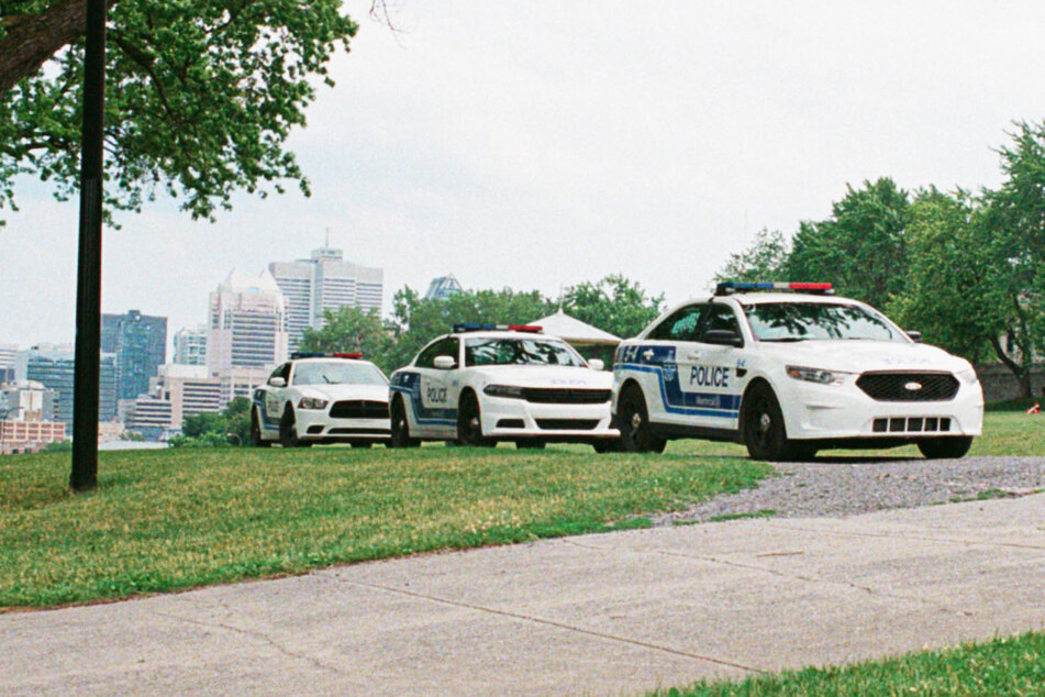 Police deployed to the home of a violent mother (stock image).