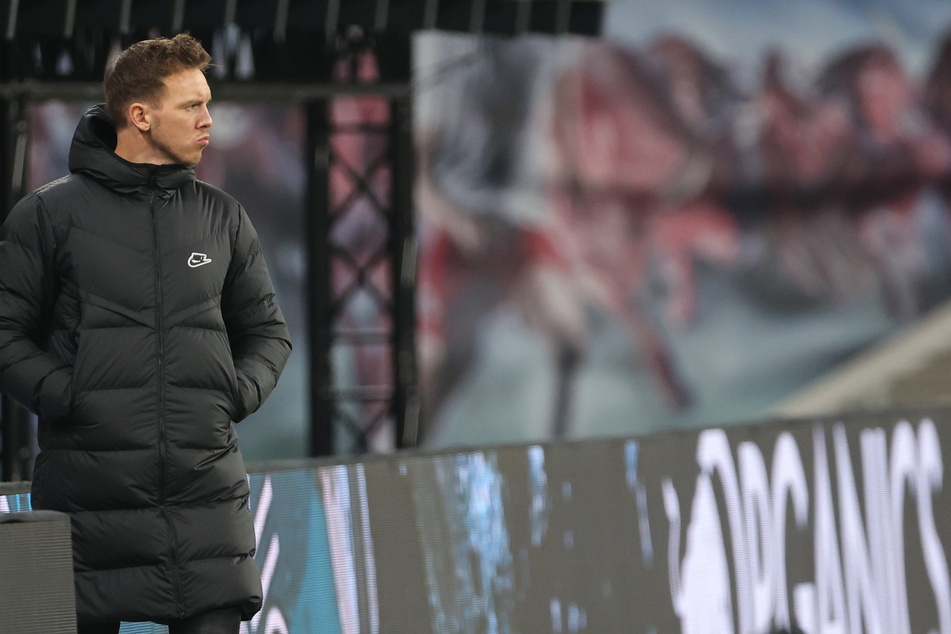 Trainer Julian Nagelsmann trifft mit RB Leipzig in Budapest auf den FC Liverpool.
